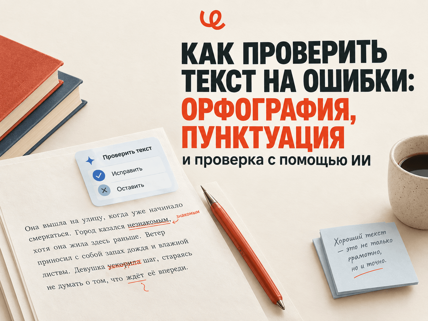 Как проверить текст книги на ошибки: орфография, пунктуация и проверка с помощью ИИ